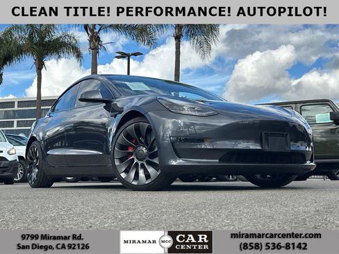 Used 2023 Tesla Model 3 Performance image 1