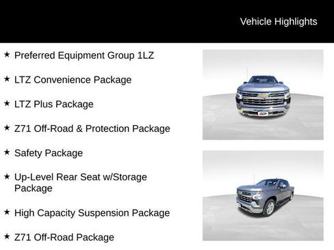 Certified 2023 Chevrolet Silverado 1500 LTZ AWD/4WD image 13