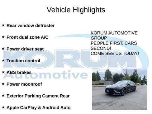 Certified 2024 Hyundai Sonata N Line FWD image 8