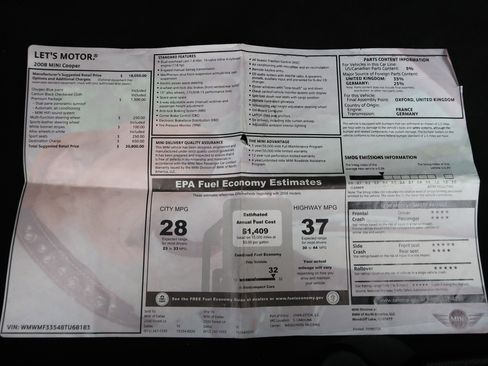 Used 2008 MINI Cooper Hardtop image 23