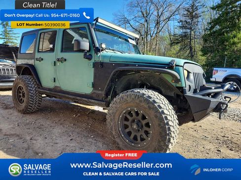 Used 2014 Jeep Wrangler Unlimited Sahara w/ Max Tow Package AWD/4WD image 5