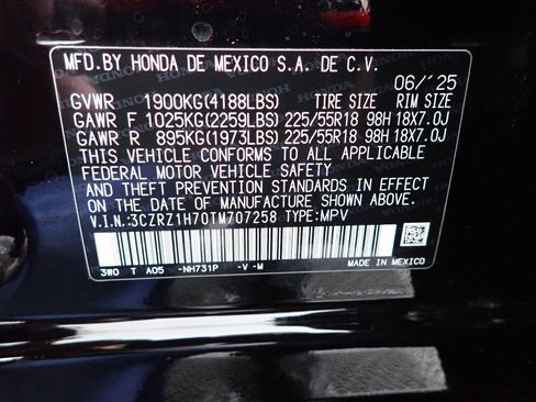 Used 2026 Honda HR-V EX-L image 38