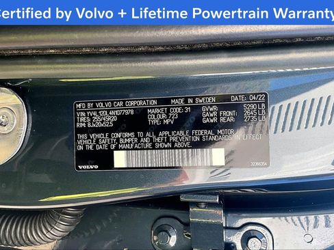 Used 2022 Volvo XC60 B5 Inscription w/ Protection Package Premier image 44