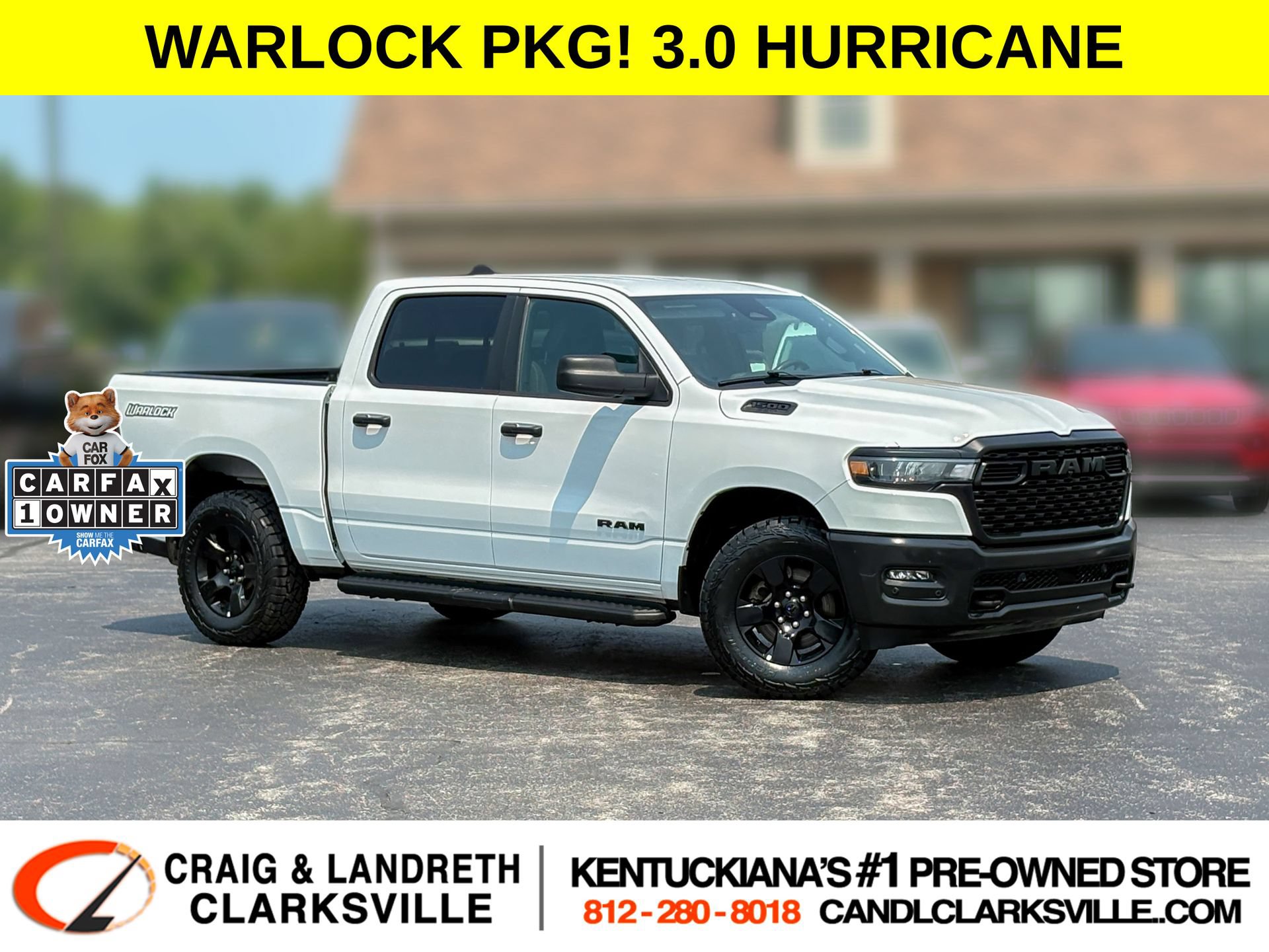 Used 2025 RAM 1500 Warlock AWD/4WD image 1