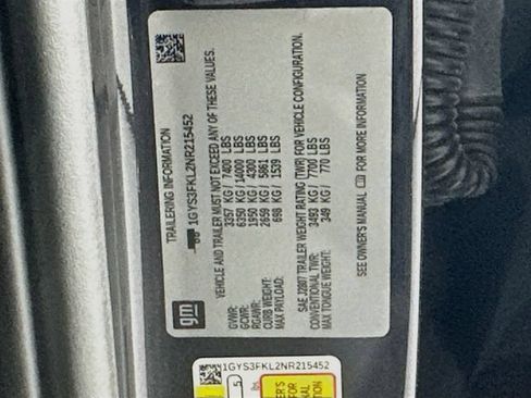 Used 2022 Cadillac Escalade Sport w/ Touring Package RWD image 32