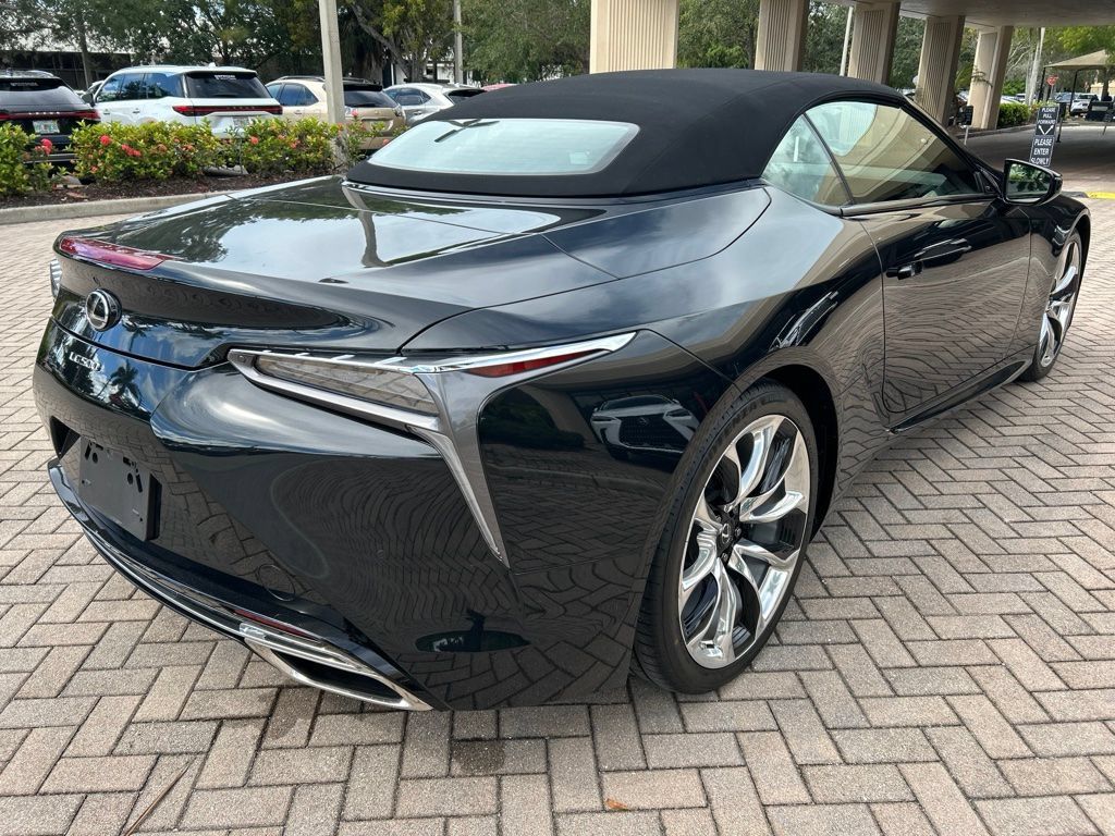 Certified 2022 Lexus LC 500 Convertible w/ Touring Package RWD image 14