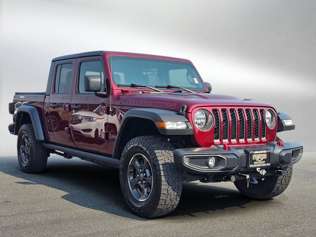 Used 2021 Jeep Gladiator Rubicon w/ Trailer Tow Package AWD/4WD image 1