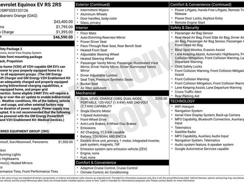 Used 2025 Chevrolet Equinox EV RS FWD image 6