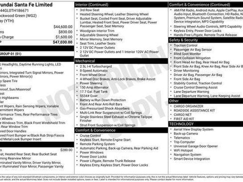 New 2026 Hyundai Santa Fe Limited FWD image 34