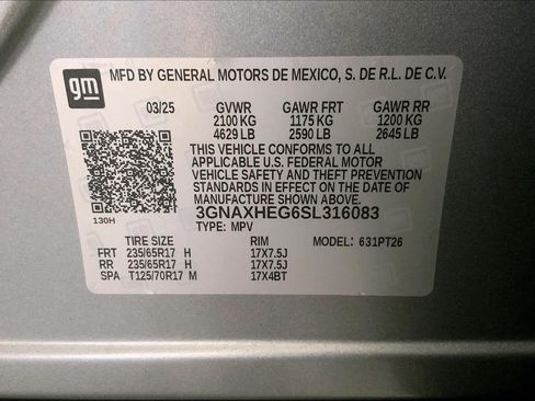 Used 2025 Chevrolet Equinox LT FWD image 30