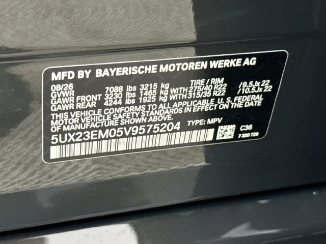 New 2027 BMW X7 xDrive40i w/ M Sport Package AWD/4WD image 35
