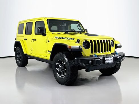 Used 2023 Jeep Wrangler Unlimited Rubicon 4xe w/ Cold Weather Group AWD/4WD image 4