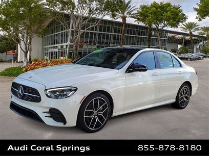 Used 2022 Mercedes-Benz E 350 4MATIC Sedan w/ AMG Line Exterior