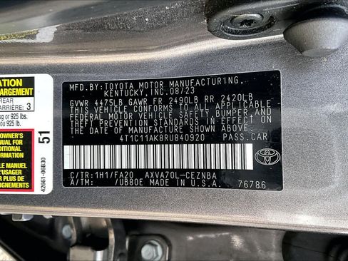 Used 2024 Toyota Camry LE image 34