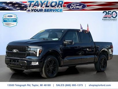 Certified 2025 Ford F150 Platinum w/ Equipment Group 702A High