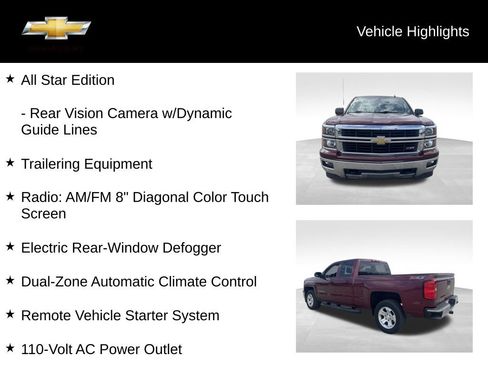 Used 2014 Chevrolet Silverado 1500 LT w/ All Star Edition AWD/4WD image 19