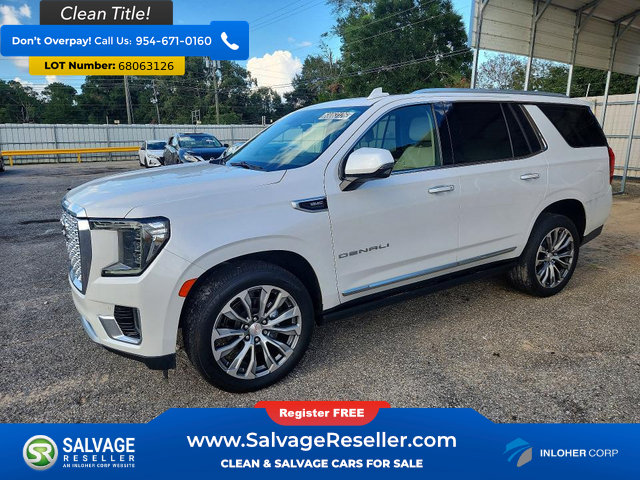 Used 2021 GMC Yukon Denali w/ Denali Premium Package RWD image 1