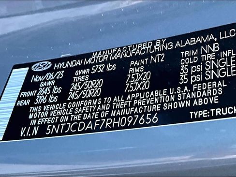 Used 2024 Hyundai Santa Cruz Night image 35