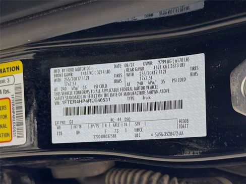 Used 2024 Ford Ranger XLT w/ Equipment Group 301A High AWD/4WD image 31