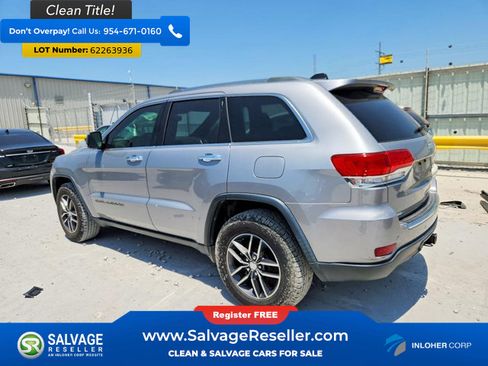 Used 2018 Jeep Grand Cherokee Limited w/ Trailer Tow Group IV RWD image 3