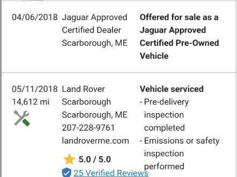 Used 2017 Jaguar F-PACE Prestige image 72