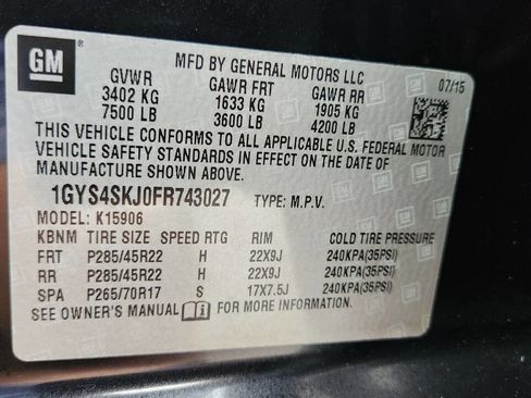 Used 2015 Cadillac Escalade ESV Luxury image 52