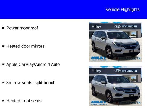 Used 2017 Honda Pilot EX-L image 10