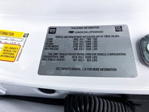 Used 2023 Chevrolet Tahoe Premier w/ Max Trailering Package image 40