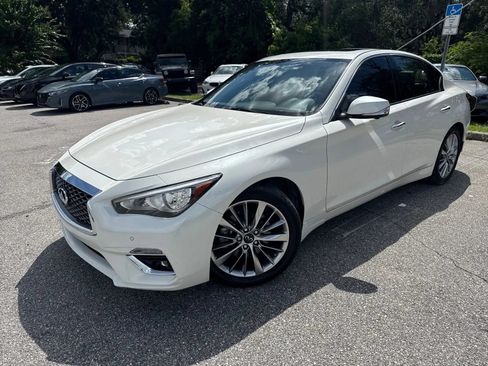 Used 2022 INFINITI Q50 Luxe w/ Cargo Package RWD image 2