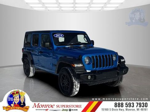 Certified 2024 Jeep Wrangler Sport S image 1