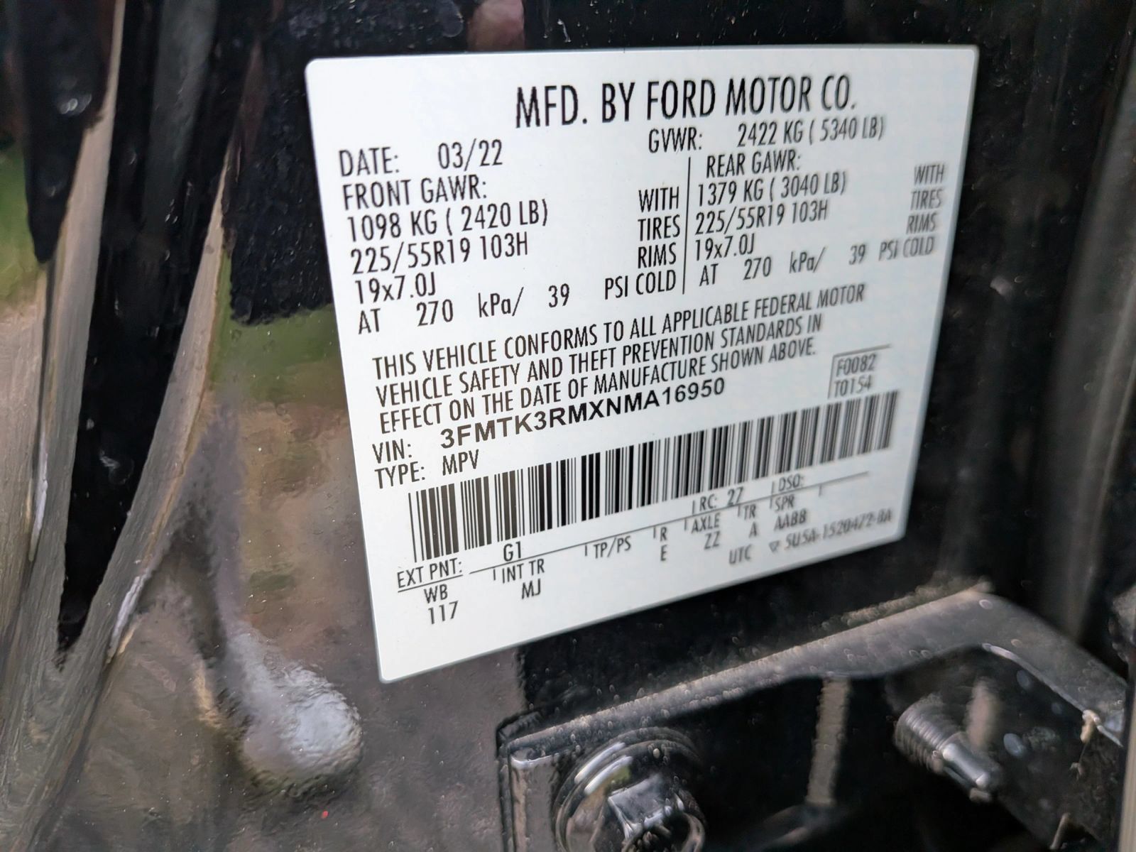 Used 2022 Ford Mustang Mach-E Premium RWD image 67