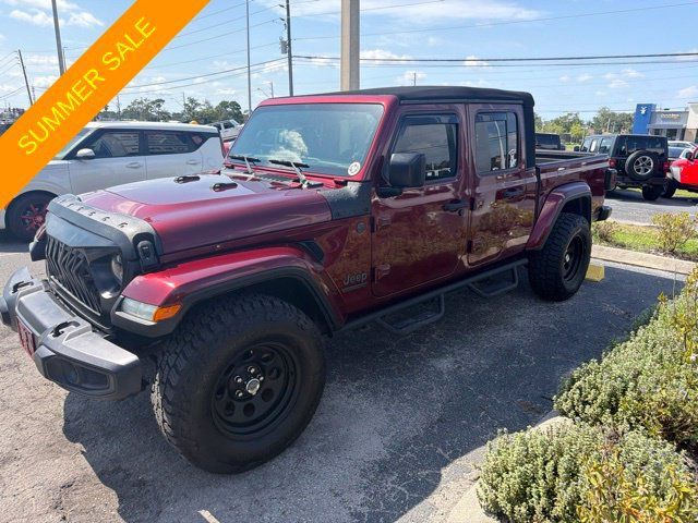 Used 2021 Jeep Gladiator Sport w/ Quick Order Package 24Q 80Th AWD/4WD image 1