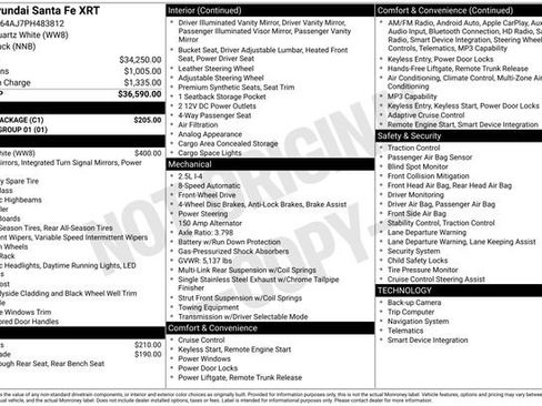 Used 2023 Hyundai Santa Fe XRT w/ Cargo Package image 7