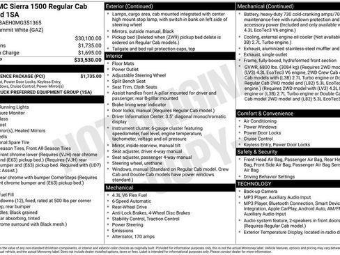 Used 2021 GMC Sierra 1500 2WD Regular Cab w/ Convenience Package image 10