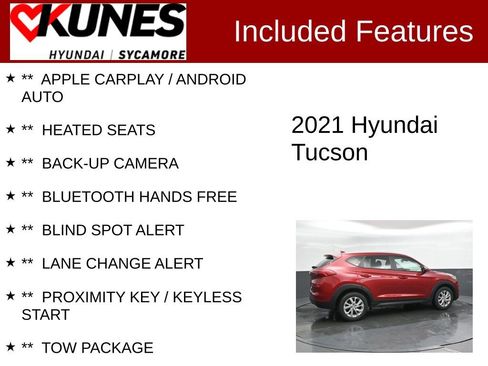 Used 2021 Hyundai Tucson Value image 2