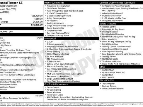 Certified 2023 Hyundai Tucson SE AWD/4WD image 10