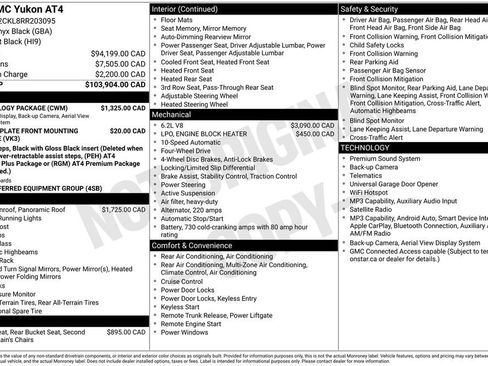 Certified 2024 GMC Yukon AT4 w/ Technology Package AWD/4WD image 2