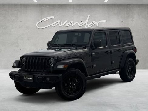 Used 2021 Jeep Wrangler Unlimited Willys image 1