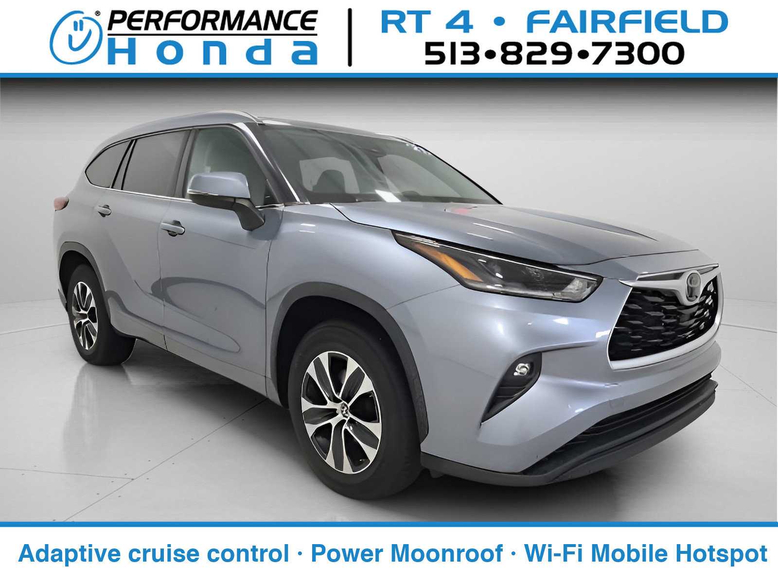Used 2021 Toyota Highlander XLE FWD image 1