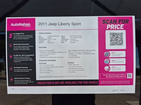 Used 2011 Jeep Liberty Sport AWD/4WD image 23