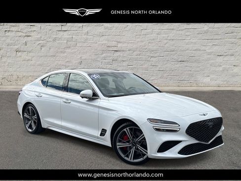 Certified 2025 Genesis G70 3.3T Advanced w/ Sport Prestige Package image 1