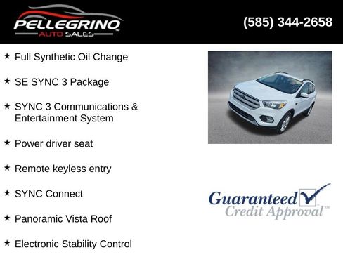 Used 2018 Ford Escape SE w/ SE Sync 3 Package AWD/4WD image 2