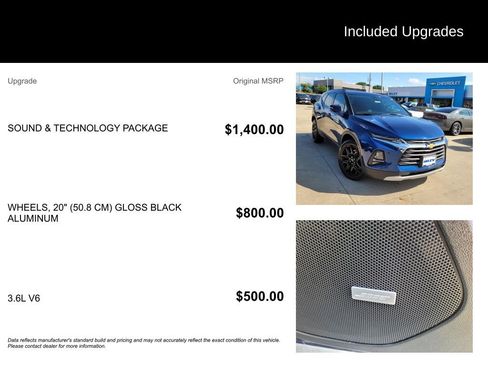 Used 2022 Chevrolet Blazer LT w/ Sound & Technology Package FWD image 5