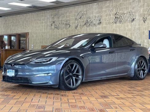 Used 2021 Tesla Model S Plaid AWD/4WD image 4