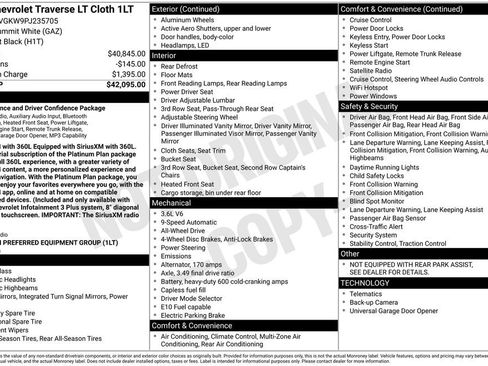 Certified 2023 Chevrolet Traverse LT image 6