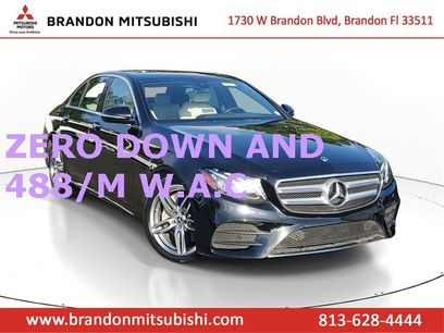 Used 2019 Mercedes-Benz E 450 4MATIC Sedan w/ Premium Package