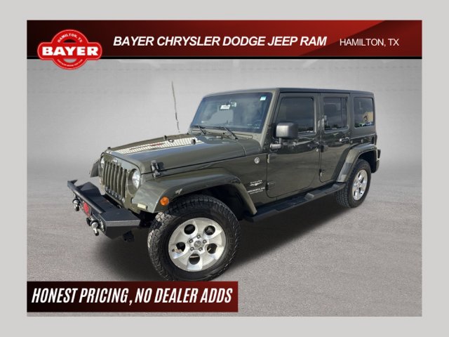 Used 2015 Jeep Wrangler Unlimited Sahara w/ Connectivity Group AWD/4WD image 1