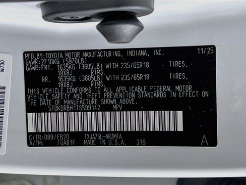Certified 2026 Toyota Highlander XLE AWD/4WD image 27
