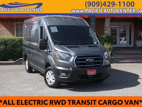 Used 2023 Ford E-Transit Medium Roof w/ Load Area Protection Package RWD image 1
