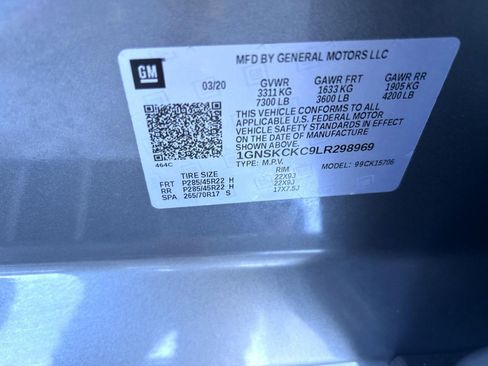 Certified 2020 Chevrolet Tahoe Premier image 23